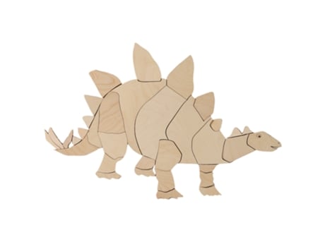 Decoração De Parede Dinossauro Stegossaurus Xl