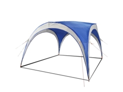 Tenda de festas impermeável VIDAXL azul