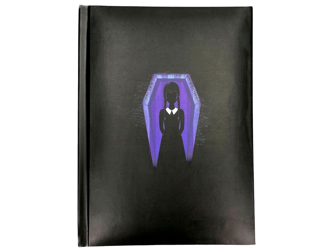 Caderno Dark Side A5 Light, Tema Quarta, Feira, 80 Páginas BRILVIBERA
