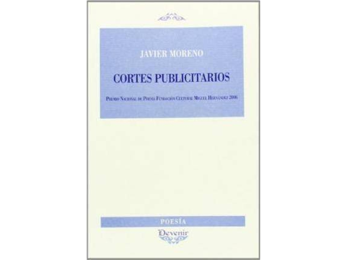 Livro Cortes Publicitarios de Francisco Javier Moreno García (Espanhol)