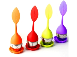 Conjunto De 4 Infusores De Chá Compatíveis Com Xícaras, Infusores De Chá Silicone E Aço Inoxidável