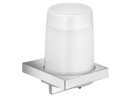 KEUCO Edition 11 Dispensador de Loção 11152 Completo Vidro Cristal Genuíno Cor: Cromado