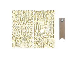 Autocolantes Decorativos YOUDOIT Alfabeto