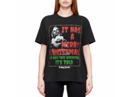 Rockinstone Silence Of The Lambs Movie It Has A Merry Christmas Black Adult T-shirt Size:m