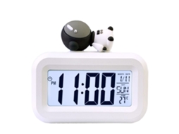 Reloj Electrónico Cute Cartoon Pantalla Led Mesa Alarma Hora Fecha Temperatura Astronauta