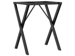 Dining Table Leg, Dining Table Legs Vidaxl Preto Metal