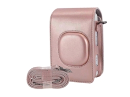 Estojo Retrô Macio para Mini Câmera, Capa de Couro Pu com Alça de Ombro para Câmera Instantânea Fujifilm Instax Mini Liplay. TAISHENGDA