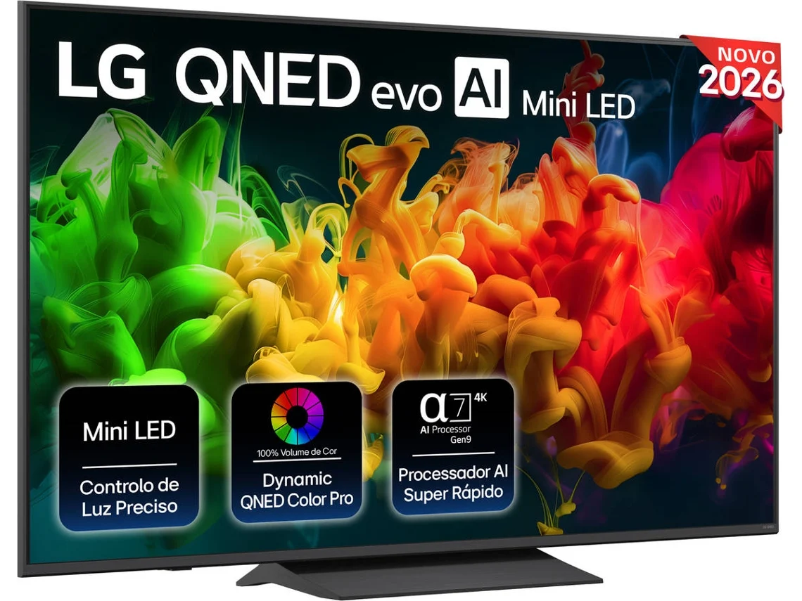 TV LG 65QNED81B6A.AEU (MINI LED QNED -  65'' - 165 cm - 4K Ultra HD - Smart TV)