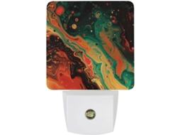 Luz Noturna Led Com Sensor, Luz Noturna Branca Quente Suave Banheiro, Quarto E Cozinha Quadrada