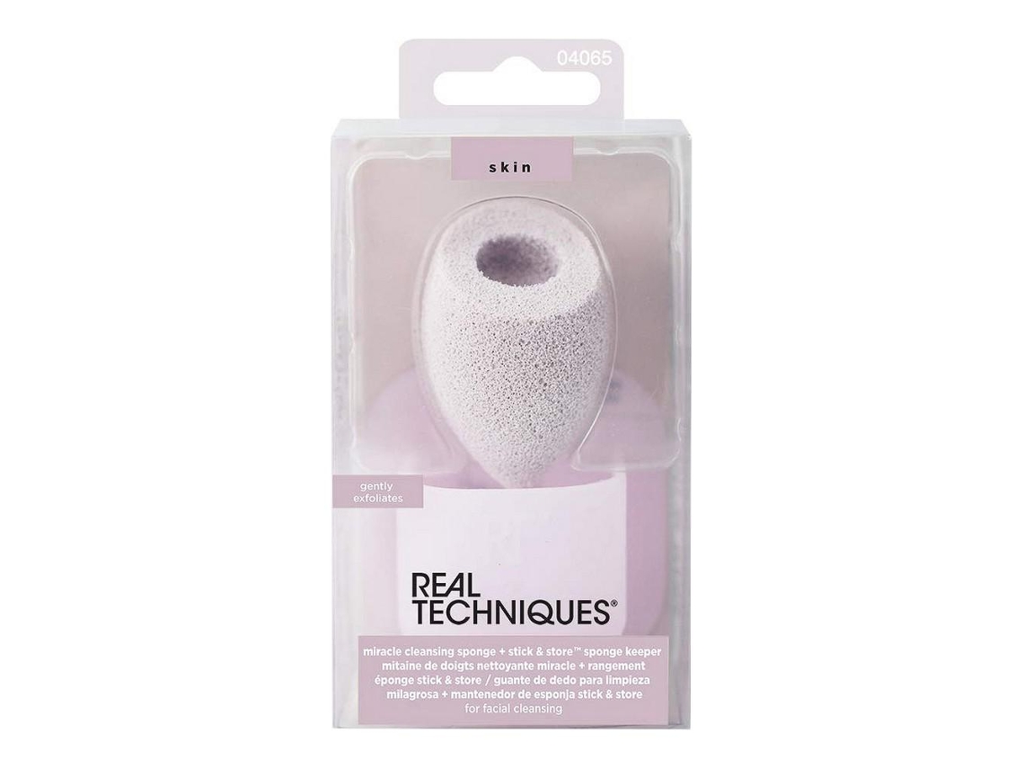 Conjunto de Cosmética Unissexo Miracle Cleansing Finger Mitt Real Techniques 2 Pcs