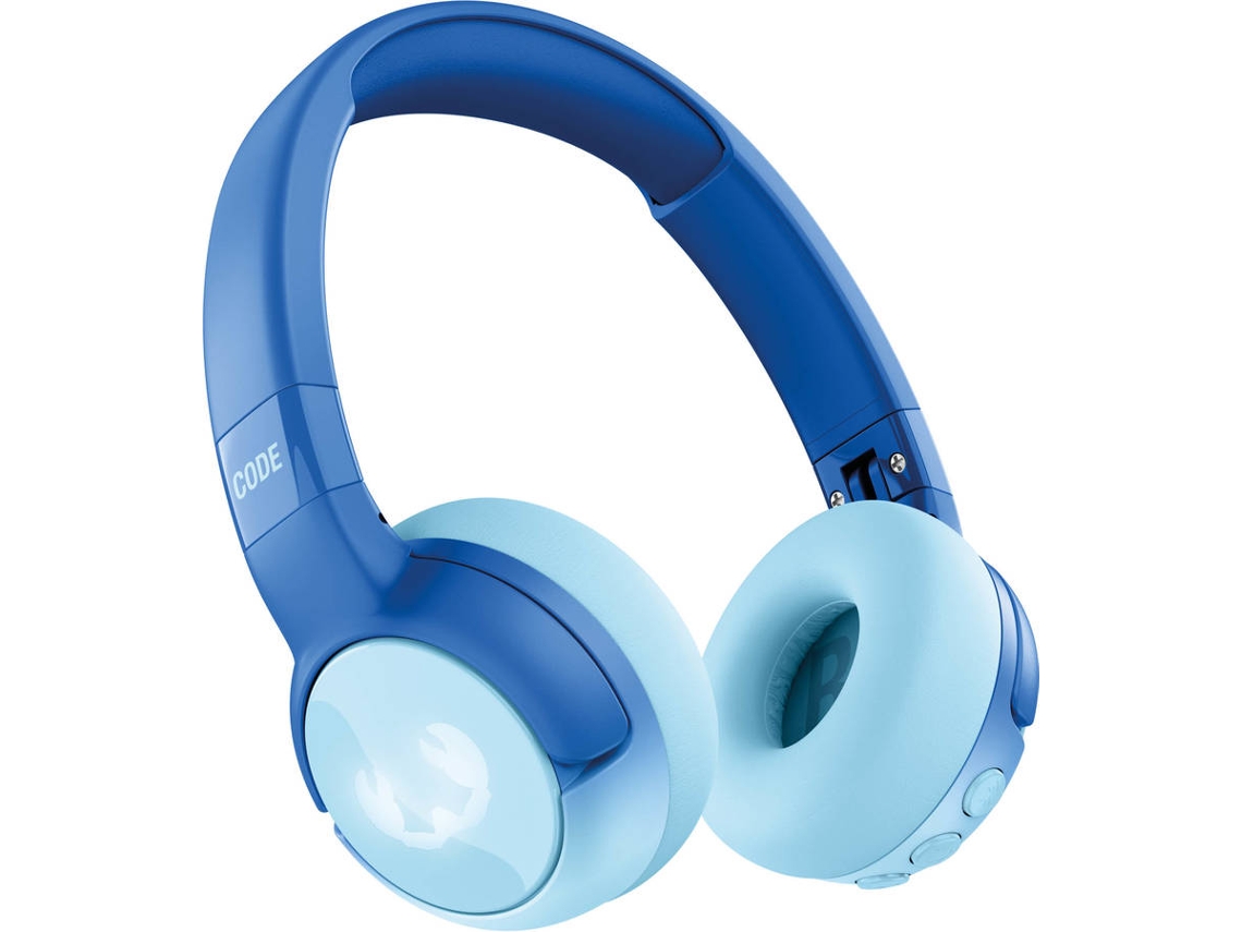 Auscultadores Bluetooth FRESH 'N REBEL Code Junior Cool Candy (Over Ear - Microfone - Wavy Water)
