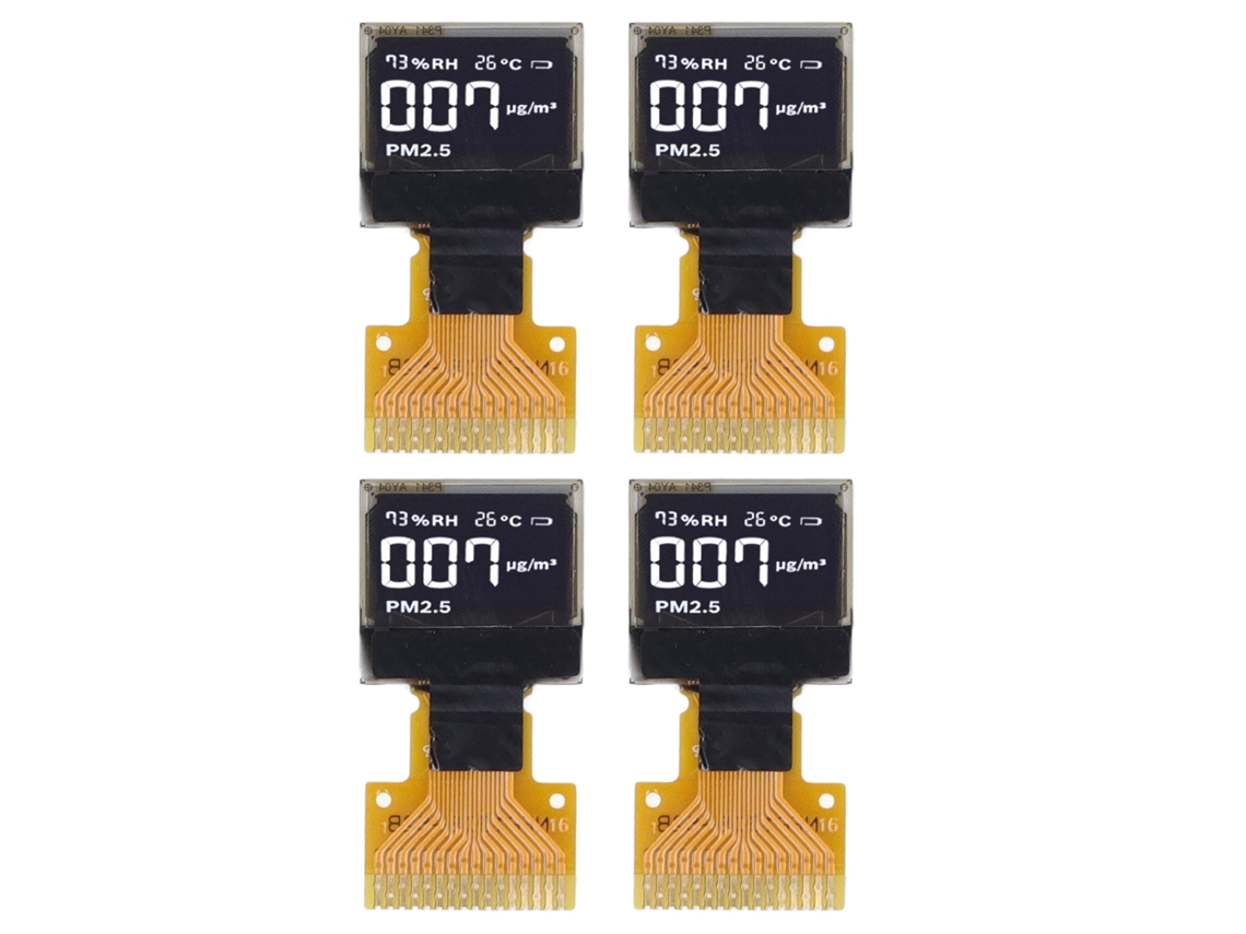 Display Oled Laxiscreed Com Interfaces Spi E I2c, Design Compacto De 16 Pinos