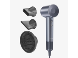 Secador De Cabelo Laifen Swift De Alta Velocidade 3 Em 1, 1500w De Azul Prateado