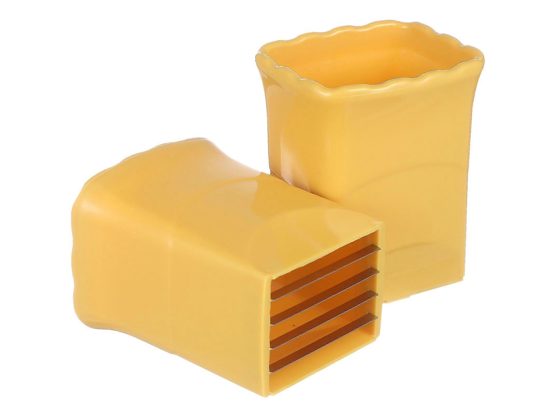 Pacote Com 2 Cortadores De Frutas Para Uso Doméstico, Aço Inoxidável E Plástico, Utensílios De Cozinha Everley891