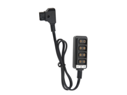 Raum-divisor De D Tap Macho A 4 Hembras, Adaptador De Poder De 4 Puertos, Cable De Energía