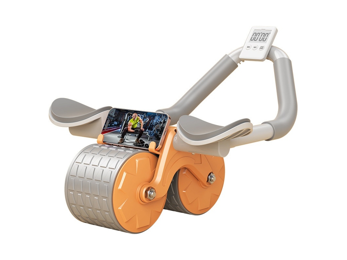 Lurelia Roda Abdominal Com Rebote Automático E Suporte Para Cotovelo
