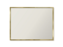 Magnetic Wall Board Vintage Yellow For The Office Espelharte (80x60 Cm)