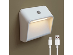 Luz Parede 3 Modos, Sensor Movimento, Escadaria ZYBLSSBB