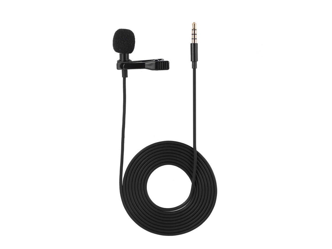 Aetheria microfone Lapela Omnidirecional Condensador para Iphone Samsung Android Windows Smartphones