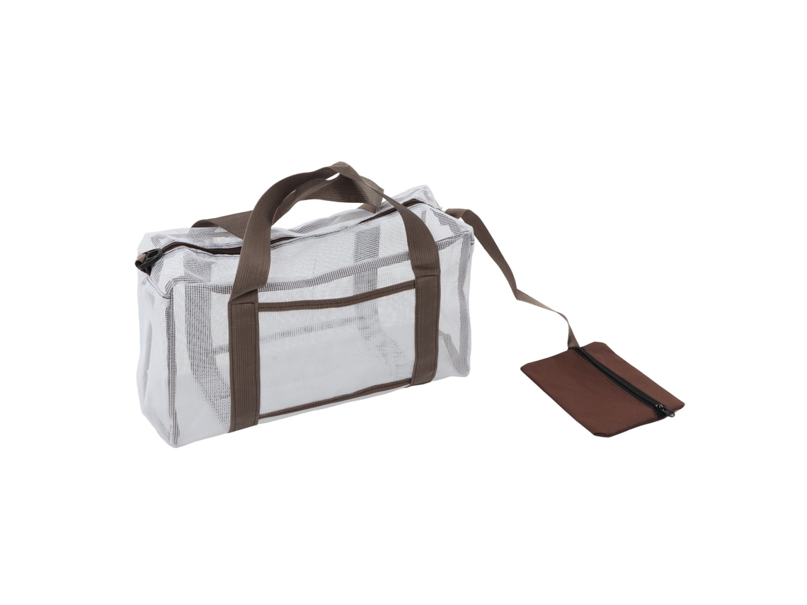 Laxiscreed Bolsa De Praia Mesh Extra Grande Com Secagem Rápida E Alta Capacidade