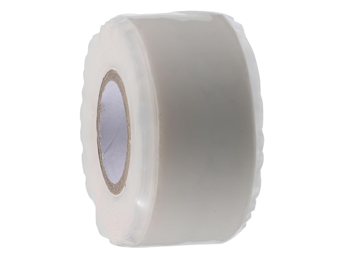 Fita Adesiva De Silicone Valiclud Para Reparo Vazamentos Em Mangueiras E Cabos Elétricos, 1 Rolo, Autoadesiva, Flexível