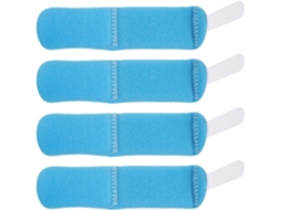 Pulseiras de identificação hospitalar Pretyzoom, confortáveis e seguras, conjunto de 4 unidades, em esponja e poliéster.