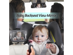 2026 espejo para Coche Bebe Con Luz Retrovisor Asiento Trasero Seguridad Acrilico