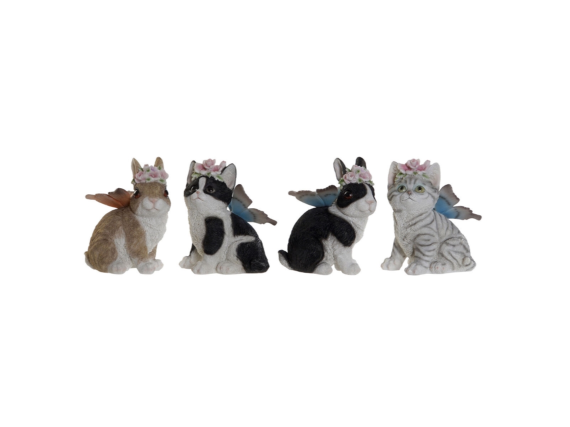 Figura Decorativa DKD HOME DECOR 11 x 13 x 15 cm animais