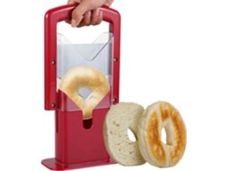 Fatiador De Bagels, Em Aço Inoxidável, Multifuncional Para Bagels, Torradas, Para Uso Doméstico E Organização Da Cozinha