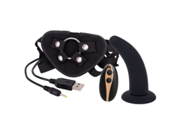 Vibrador Sevencreations Arnes Strap On com Dildo 125 cm
