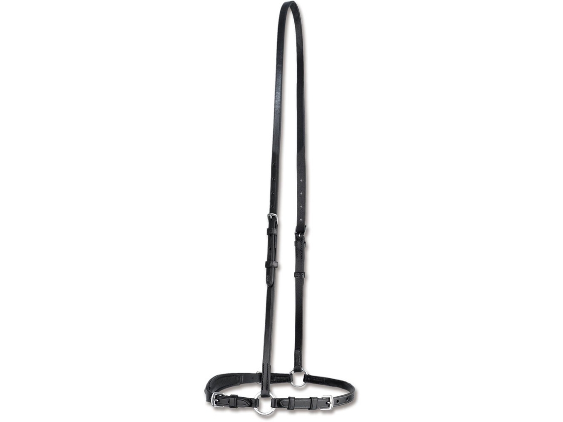 Muserola Adjustable Drop S-Line Prateado Cobwaldhausen