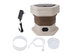Máquina De Lavar Portátil Laxiscreed, Plegável E Leve Para Roupas Íntimas E Meias De Bebé, Cor Khaki
