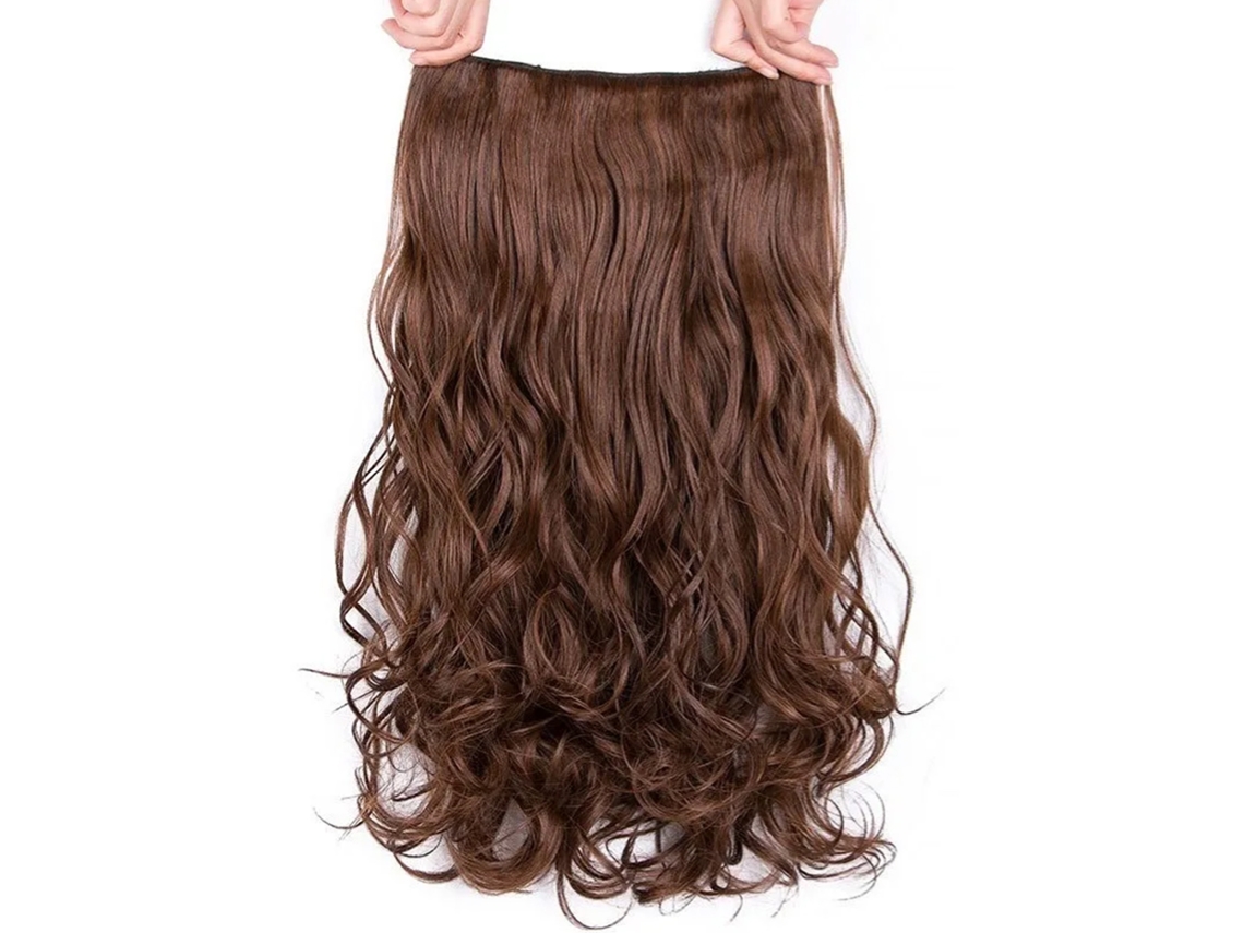 Extensão De Cabelo Cacheado Longo Peça Capilar