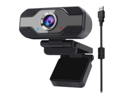 Lurelia Webcam 1080p Com Microfone Usb 2.0 Correção Automática De Luz