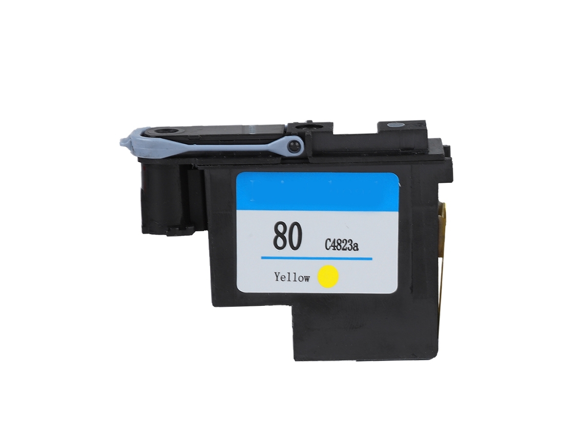 Cabeçalho De Impressão De Alta Qualidade Para Hp80 Designjet 1000/1050/1055 Series (c4823a Amarelo)