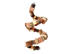 Brinquedo de bloco de milho para mastigar e rasgar na gaiola AQUAFORGE
