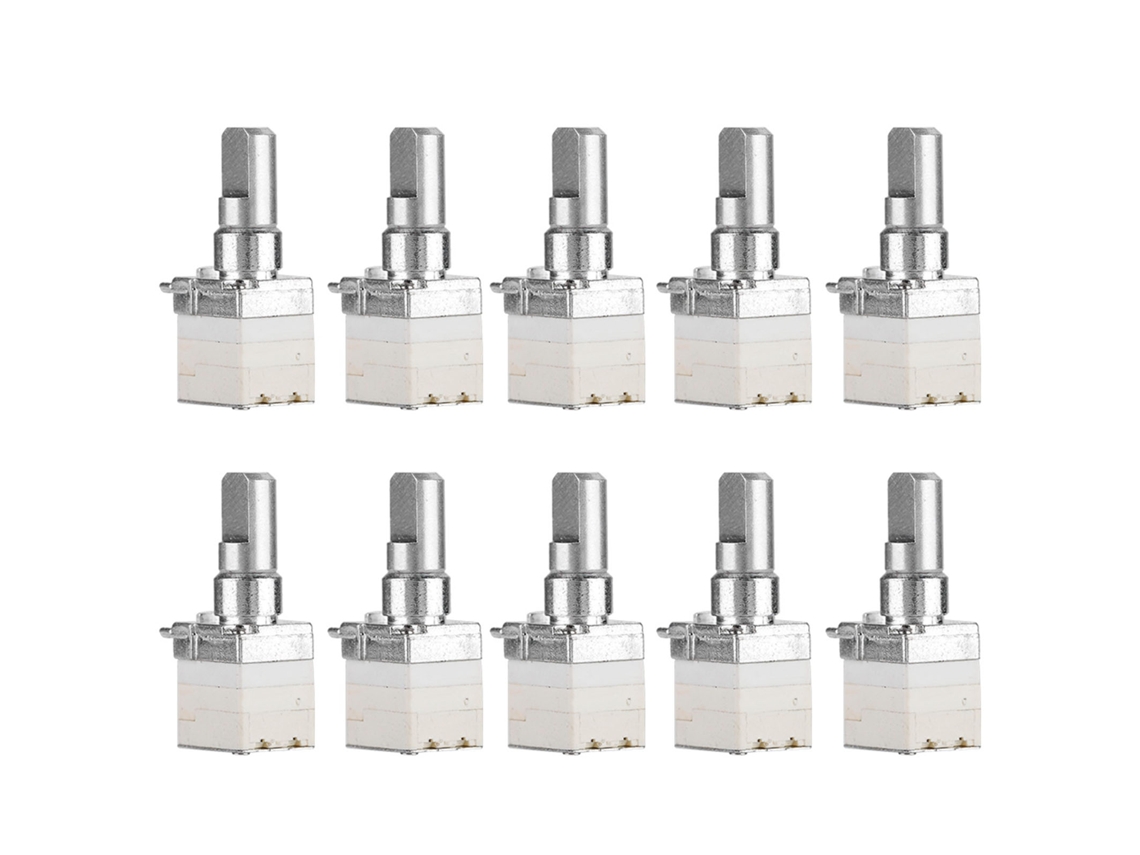 Kit de 10 Botões de Controle de Volume para Rádios Motorola Cp040 Cp140 Cp160 Cp180 CHABERLU