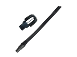 Kit De Acessórios Para Frestas Para Aspirador De Pó Da Série Nv Mv: Escova Plana Com Escova Em Formato De U Para Dutos De Secadora._ptg
