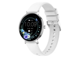 Smartwatch I232 1.32 Amoled Com Chamada Bluetooth Monitor De Atividades Físicas E Frequência Cardíaca Branco