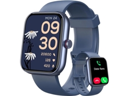 Smartwatch com Alexa integrada, tela HD de 1,91", à prova d'água IP68, monitor cardíaco esportivo de 100 mAh, compatível com chamadas e chamadas de voz. Bestvite