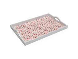 Lurelia Bandeja De Madeira Multicolor 46,5 X 31,5 X 6,5 Cm Para Servir E Decorar