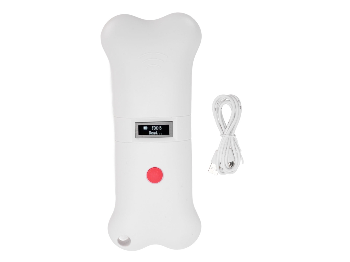 Scanner de chip animal 134,2khz com 32 armazenamento de dados portátil para identificação e gerenciamento | S/MARCA