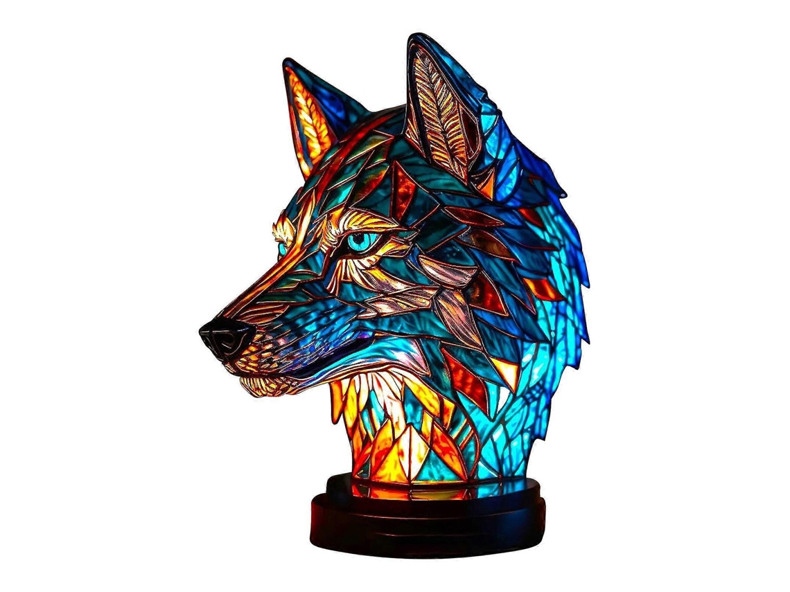 Flat Metal Tabletop Rat And Home Rat Animals Table Lampwolf