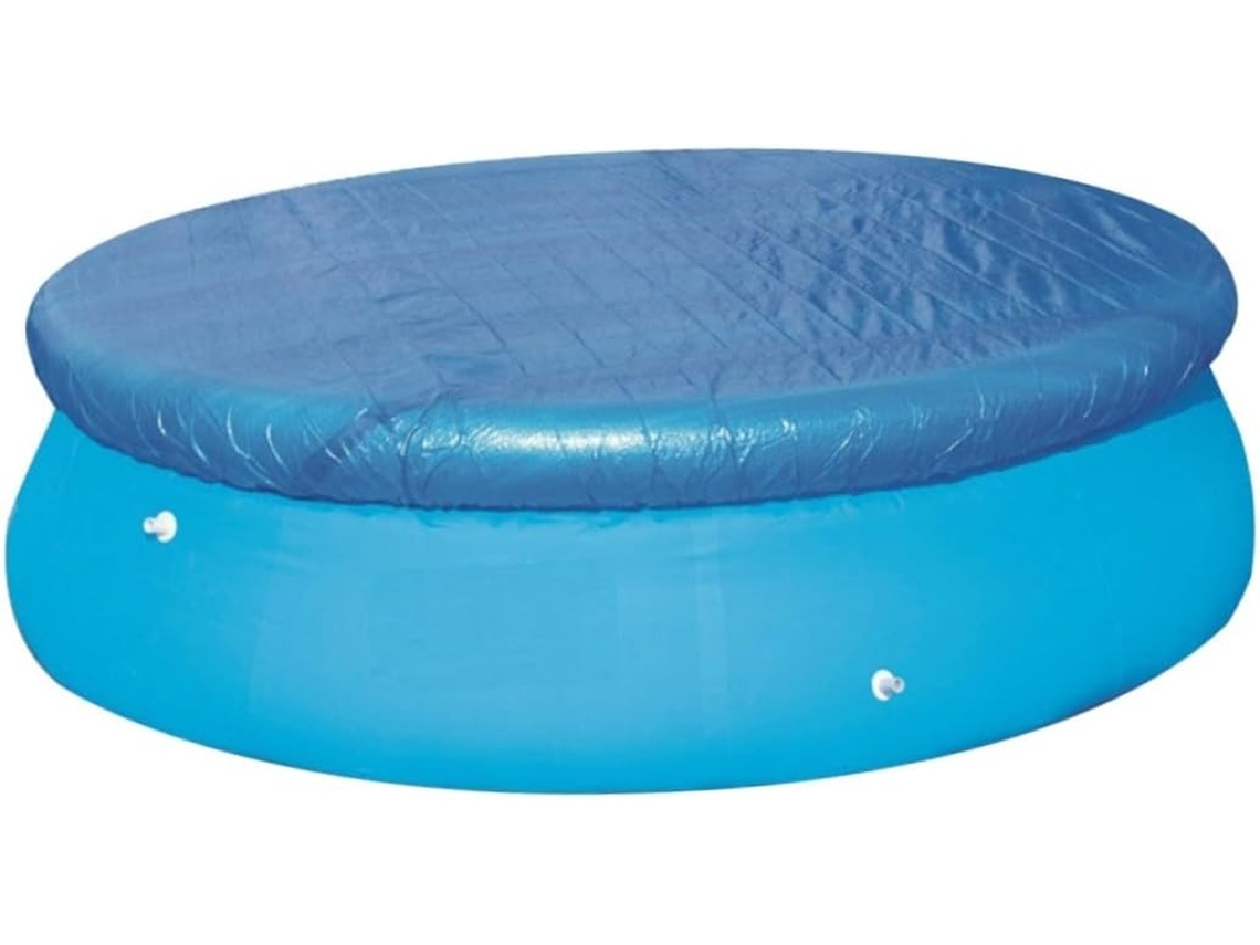 Capa de Piscina Redonda Inoomp em Tecido Pe para Piscinas de Armação e Piscinas Infláveis, Proteção Contra Chuva, Fácil CHABERLU