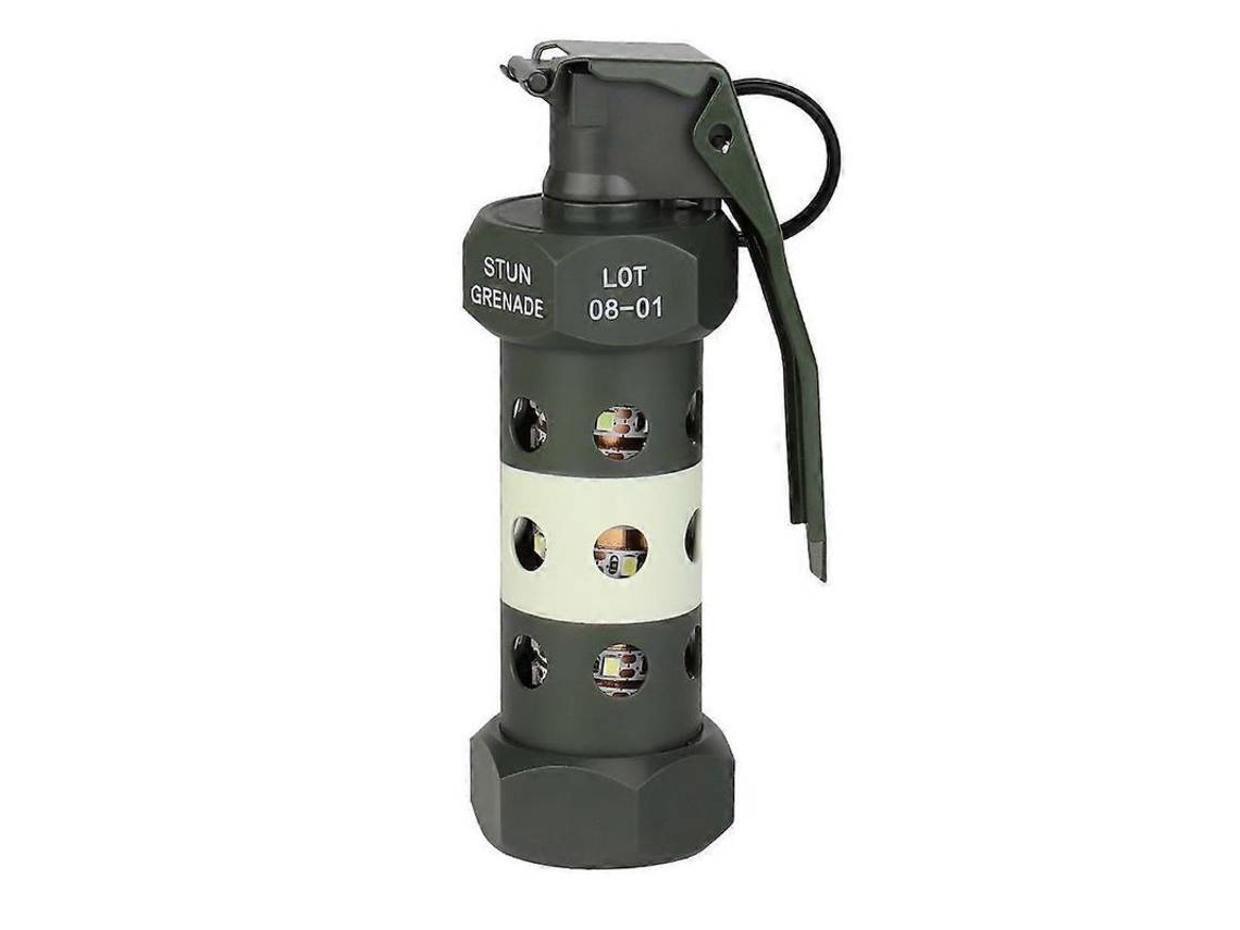 Modelo de Granada Flashbang M84 Nova Line em Plástico com Bateria Instalável | S/MARCA