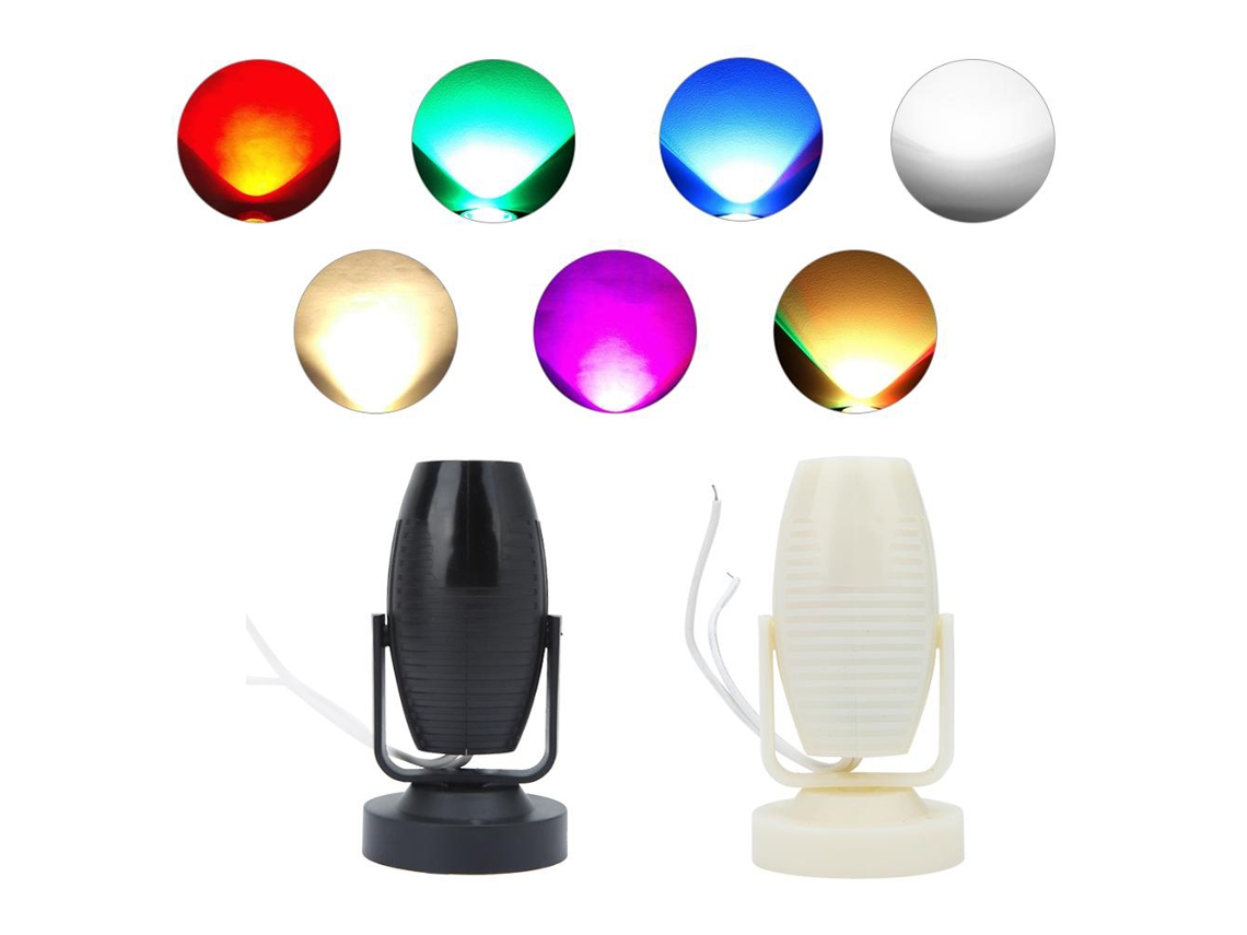 Luz de Palco Led Mini Spot Light Feixe Scan 7 Cores Ac85 265v | S/MARCA