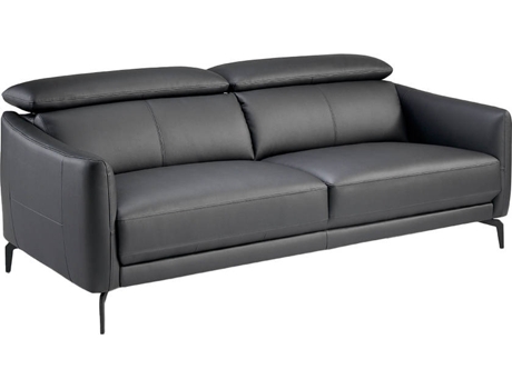 Sofá ANGEL CERDÁ S.L. 6059 (Preto - Madeira, Poliuretano - 197 x 100 x 94 cm)