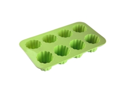 Formas de Silicone para Cupcakes Cannelés Silicone (17 x 5 x 29 cm) (8 uds)
