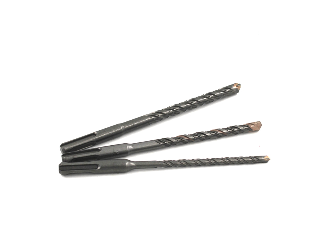 3 Peças De Brocas Para Martelo Elétrico 6/8/10mm 2 Pontes 2 Ranhuras Para Concreto E Alvenaria