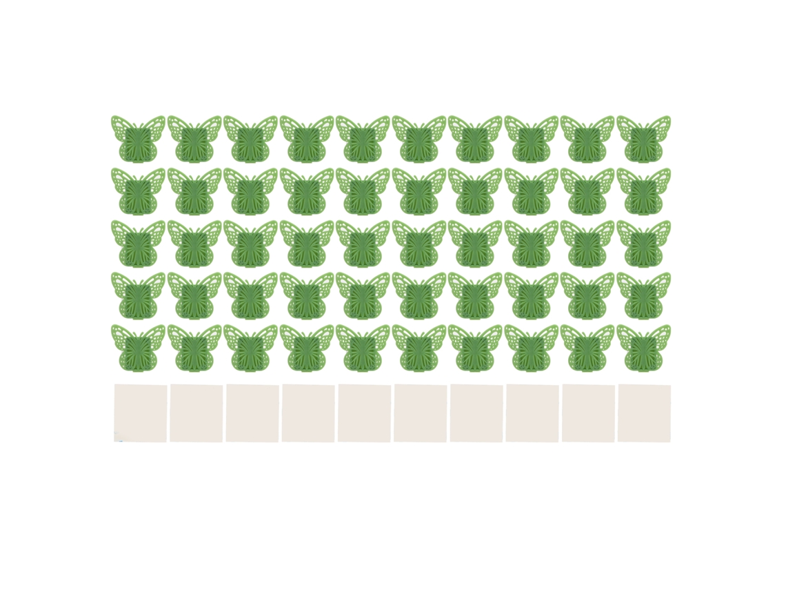 50 Clips de Fixação para Plantas de Parede com Adesivo Forte para Plantas Trepadeiras e Videiras